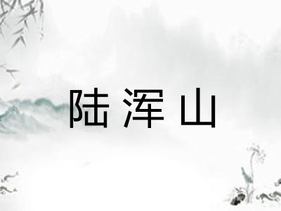 陆浑山