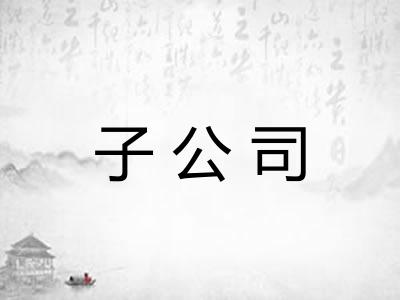 子公司