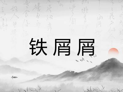 铁屑屑