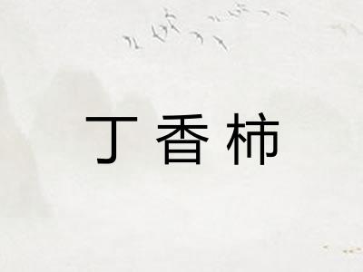 丁香柿