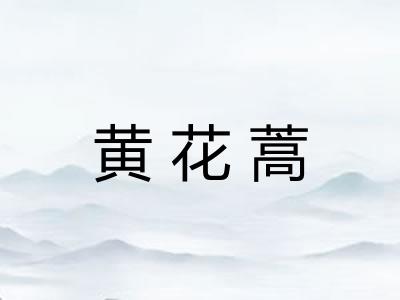 黄花蒿