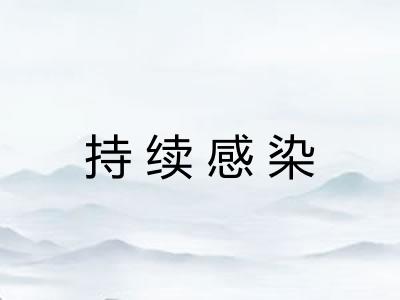 持续感染