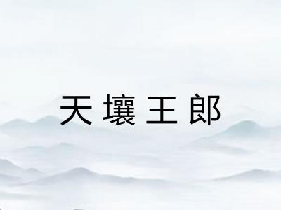 天壤王郎